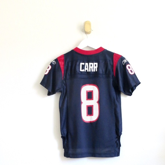 NFL Houston Texans David Carr #8 Jersey SZ Small Youth - Picture 3 of 6